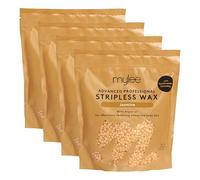 Mylee Advanced Stripless Wax 2Kg [Jasmine] Professional Hard Wax Beads, Painless Hair Removal, No Strips Needed, Peelable Hot Wax for Hair Removal, Full Body, Face, Bikini, Brazilian, Hollywood