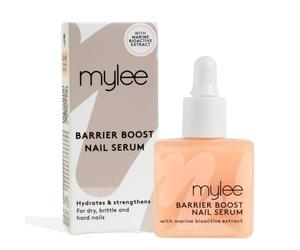 Mylee Barrier Boost Nail Serum - Hydrates, Strengthens & Restores Flexibility - 87% Natural-Origin Formula with Marine Bioactive Extract, Bio-Active Tropical Nectar & Probiotic Ferment - 13.5ml