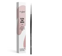 Mylee Brush For Gel Nail Art & Polish Application, 7 Designs, Oval, Angled, Ombre, Fine, Professional Quality Manicure Painting Tool, Liner Drawing Pen, for Home & Salon Use