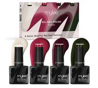 Mylee Gel Nail Polish Quad Colour Set 4x10ml [Cosmos] UV/LED Soak-Off Nail Art Manicure Pedicure for Professional, Salon & Home Use [Autumn/Winter 2023] - Long Lasting & Easy to Apply