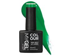 Mylee Gel Nail Polish 10ml [Groovy Green] UV/LED Soak-Off Nail Art Manicure Pedicure for Professional, Salon & Home Use [Autumn/Winter 2022] - Long Lasting & Easy to Apply