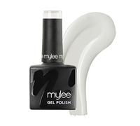 Mylee Gel Nail Polish 8ml [Break The Ice] - UV/LED Soak-Off Nail Art Manicure Pedicure for Professional, Salon & Home Use [White Range] - Long Lasting & Easy to Apply