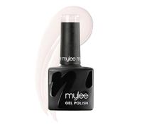 Mylee Gel Nail Polish 8ml [Garter] - UV/LED Soak-Off Nail Art Manicure Pedicure for Professional, Salon & Home Use [White Range] - Long Lasting & Easy to Apply