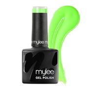 Mylee Gel Nail Polish 8ml [Lime Cordial] - UV/LED Soak-Off Nail Art | Manicure Pedicure for Professional, Salon & Home Use [Neon Range] - Long Lasting & Easy to Apply