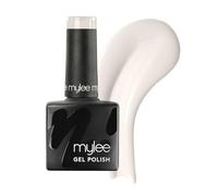 Mylee Gel Nail Polish 8ml [Luna] - UV/LED Soak-Off Nail Art Manicure Pedicure for Professional, Salon & Home Use [White Range] - Long Lasting & Easy to Apply