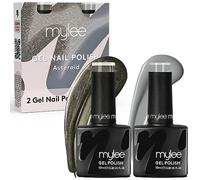 Mylee Gel Nail Polish Duo Colour Set 2x10ml [Asteroid Duo] UV/LED Soak-Off