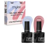 Mylee Gel Nail Polish Duo Colour Set 2x10ml [Midsummer's Day] UV/LED Soak-Off Nail Art Manicure Pedicure for Professional, Salon & Home Use - Long