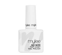Mylee Gel Nail Polish No Wipe Top Coat 10ml - UV/LED Soak-Off Nail Art Manicure Pedicure for Professional & Home Use, Long Lasting & Easy to Apply, Vegan & Cruelty Free