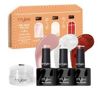 Mylee Gel Nail Polish Pearl French Trio with Stamper 3x8ml [The Merry Mess] - Bake Me Happy Collection - UV/LED Soak-Off Nail Art Manicure Pedicure for Professional, Salon & Home Use [Christmas 2025]