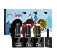 Mylee Gel Nail Polish Set 3x8ml with Magnet [Snow & Sorcery] Christmas 2026 | UV/LED Soak-Off Manicure Pedicure for Professional Salon & Home Use [Après All Day Collection] Long Lasting & Easy to Apply