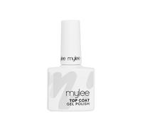 Mylee Gel Nail Polish Top Coat 10ml - UV/LED Soak-Off Nail Art Manicure Pedicure for Professional & Home Use, Long Lasting & Easy to Apply, Vegan & Cruelty Free
