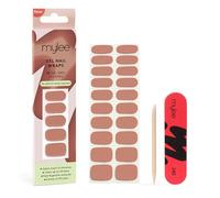 Mylee Gel Nail Wraps - 20 Pre-Cured Gel Stickers for Instant Mani - No Lamp Needed, Chip-Resistant, Glossy Finish, Lasts Up to 14 Days - Easy to Apply, Vegan & Cruelty-Free (0035 - Naturally Darling)