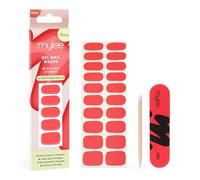 Mylee Gel Nail Wraps [Be Yourself] - 20 Pre-Cured Gel Stickers for Instant Mani - No Lamp Needed, Chip-Resistant, Glossy Finish, Lasts Up to 14 Days - Easy to Apply, Vegan & Cruelty-Free
