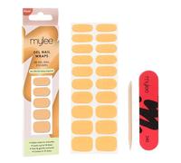 Mylee Gel Nail Wraps [French Marigold] - Cloud Nine Collection - 20 Pre-Cured Gel Stickers, No Lamp Needed, Chip-Resistant, Glossy Finish, Long Lasting, Easy to Apply [Spring/Summer 2026]