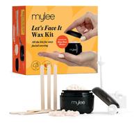 Mylee Let's Face It Wax Kit - Professional Facial Waxing Kit Black...