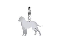 Mylee London Bavarian Mountain Hound Silhouette Silver Charm - No - Clip On Charm