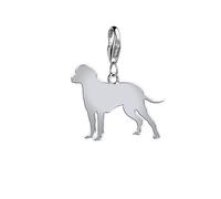 Mylee London Bavarian Mountain Hound Silhouette Silver Charm - Yes - Clip On Charm