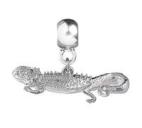 Mylee London Bearded Dragon Silver Charm - No - Slider Charm