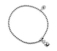 Mylee London Beetle on Silver Ball Bead Bracelet - Yes - Child