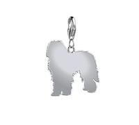 Mylee London Bergamasco Silhouette Silver Charm - No - Clip On Charm