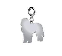 Mylee London Bergamasco Silhouette Silver Charm - No - Slider Charm