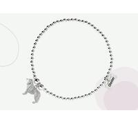 Mylee London Border Collie Silver Ball Bead Bracelet - Personalised - No