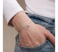 Mylee London Border Terrier Chain Bracelet - Personalised - Sterling Silver - Yes