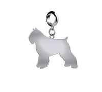 Mylee London Bouvier Des Flandres Silhouette Silver Charm - No - Slider Charm