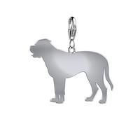 Mylee London Bullmastiff Silhouette Silver Charm - Yes - Clip On Charm
