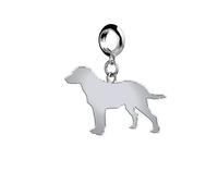 Mylee London Chesapeake Bay Retriever Silhouette Silver Charm - No - Slider Charm
