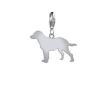 Mylee London Chesapeake Bay Retriever Silhouette Silver Charm - Yes - Clip On Charm