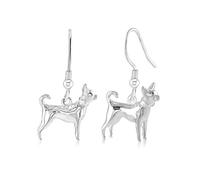 Mylee London Chihuahua Silver Earrings - Yes - Hook
