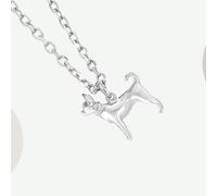 Mylee London Chihuahua Silver Necklace - Personalised - Yes