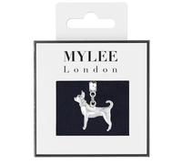 Mylee London Chihuahua Silver Plated Charm - No - Slider Charm