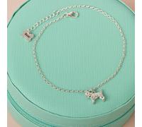 Mylee London Cockapoo Dainty Chain Bracelet - Personalised - Sterling Silver - Yes