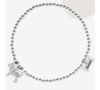 Mylee London Cockapoo Silver Ball Bead Bracelet - Personalised - Yes