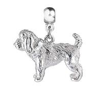 Mylee London Cockapoo Silver Charm - No - Slider Charm
