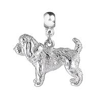 MYLEE London Cockapoo Silver plated Slider Charm ML001-AS