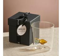 Mylee London Cute 3D Animal Drinking Glass - Fish - Yes