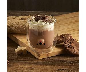 MYLEE London Cute Dog Double Walled Drinking Glass