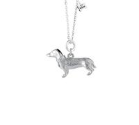 Mylee London Dachshund Silver Necklace - Personalised - No