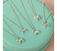 Mylee London Dainty Chain Bracelet with Dog Charm - Personalised - Sterling Silver - No - Staffordshire Bull Terrier