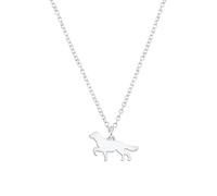 Mylee London English Setter Silhouette Silver Necklace - Personalised - Yes