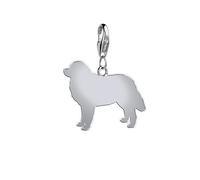 Mylee London Estrela Mountain Dog Silhouette Silver Charm - No - Clip On Charm