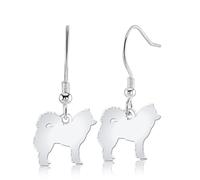 Mylee London Eurasier Silhouette Silver Earrings - Yes - Hook