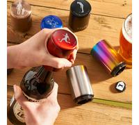 Mylee London Father's Day Personalised Push-Down Bottle Opener - Gold - No