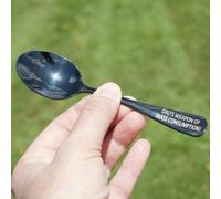 Mylee London Father's Day Personalised Tea Spoon - Silver - Yes