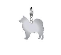 Mylee London Finnish Lapphund Silhouette Silver Charm - Yes - Clip On Charm