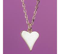 Mylee London Funky Heart Necklace - Sterling Silver - No