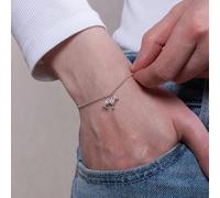 Mylee London German Shepherd Chain Bracelet - Personalised - Sterling Silver - Yes